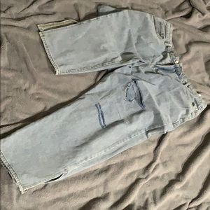 Split Leg Denim